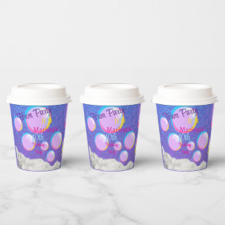 Foam Party Birthday Paper Cups