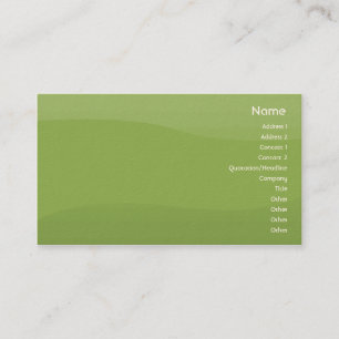 Foamgreen Waves - Business Business Card