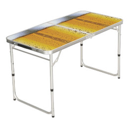 Foaming Beer Pong Table