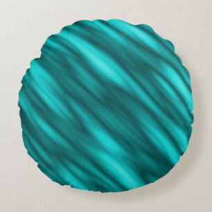Foaming Caribbean Sea.... Round Cushion