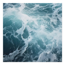 Foaming Surf  Painting