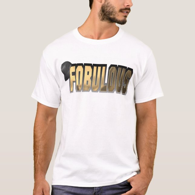 Fobulous Gold T-Shirt (Front)