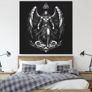 Focalor Unleashed Occult Majesty Canvas Print