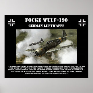 Focke Wulf-190 Poster