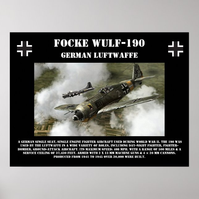 Focke Wulf-190 Poster (Front)