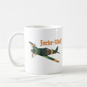 Focke-Wulf Fw 190 German WWII Airplane Coffee Mug