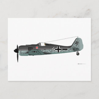 Focke-Wulf FW-190 Postcard