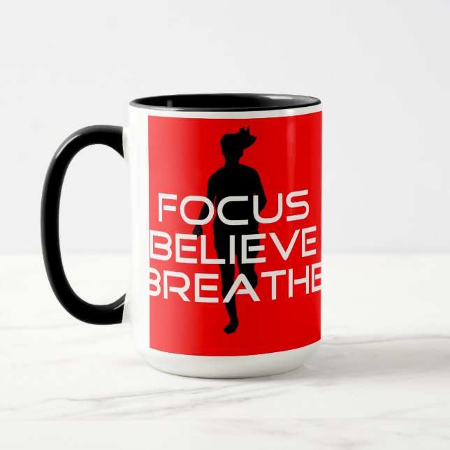 Focu Believe Breathe Mug (Left)