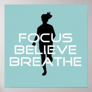Focu Believe Breathe Poster