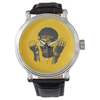 Focus Blindfold Motivational Street Art Illustrati Watch
