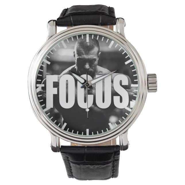 FOCUS - "Body building" Motivational Watch (Front)