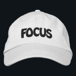 FOCUS CAP<br><div class="desc">Best looking focus cap to keep you focused at work, school, gym, sports etc</div>