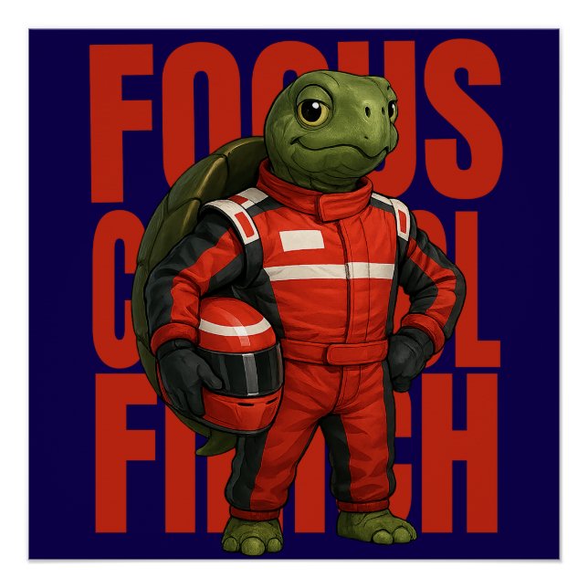 Focus. Control. Finish Poster (Front)