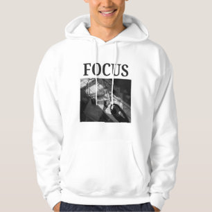 FOCUS - Dark Academia Minimalist Photography Hoodie
