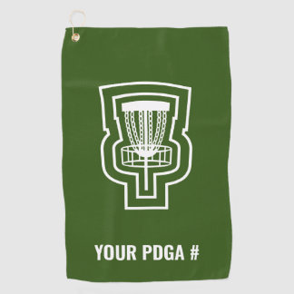 Focus Disc Golf Towel with PDGA #