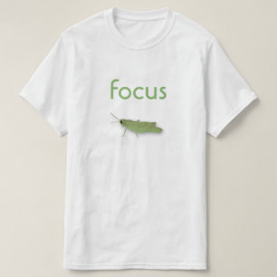 focus grasshopper watercolor wash T-Shirt