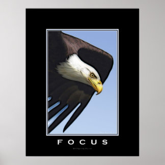 FOCUS Huge Motivational Art Poster