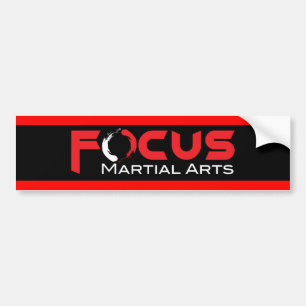 Focus Martial Arts Bumper Sticker