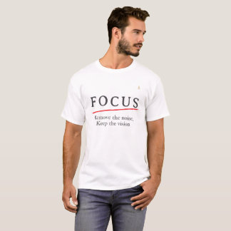FOCUS Minimalist Motivational T-Shirt — Clean Mode