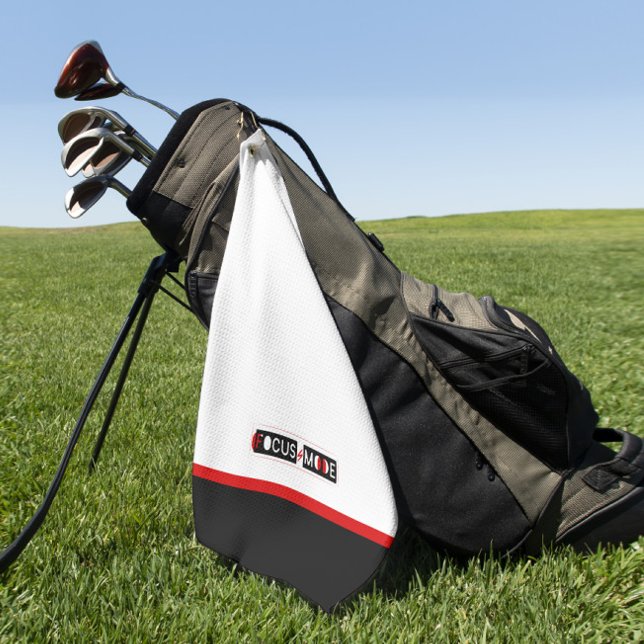 Focus Mode Golf Towel (Creator Uploaded)