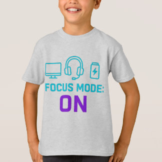 Focus Mode ON – Minimalist Tech T-Shirt