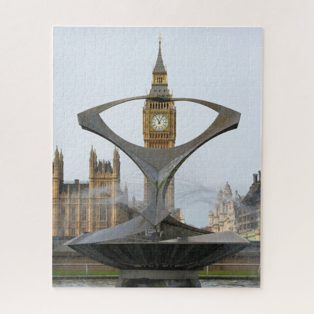 Focus on Big Ben - London - 16x20 - 520 pcs Jigsaw Puzzle (Vertical)