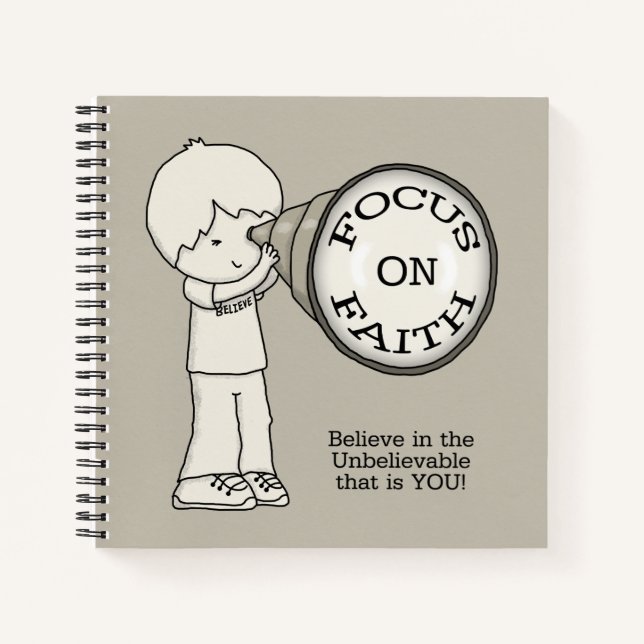 Focus On Faith Notebook (Front)