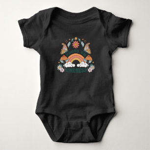 Focus on Kindness Groovy Graphic Baby Bodysuit