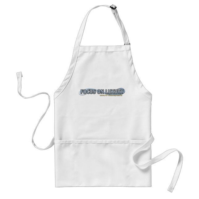 Focus on Luxury Apron (Front)