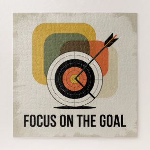 Focus On The Goal Jigsaw Puzzle