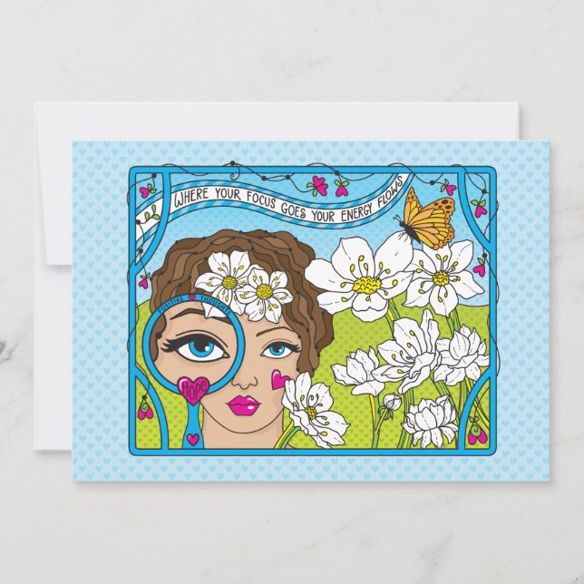Focus On The Good_Flat Card 7" x 5" (Front)