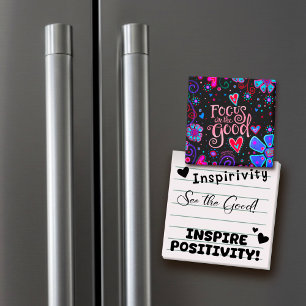“Focus on the Good“ Inspirivity Magnet
