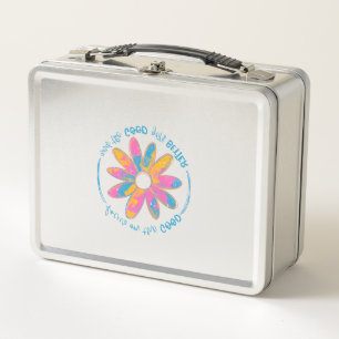 Focus on the Good Metal Lunch Box