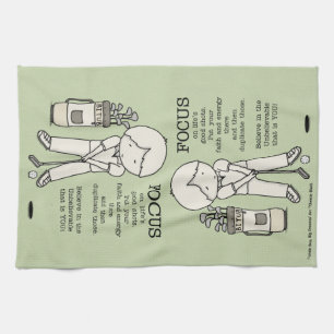 Focus on the Good Tea Towel
