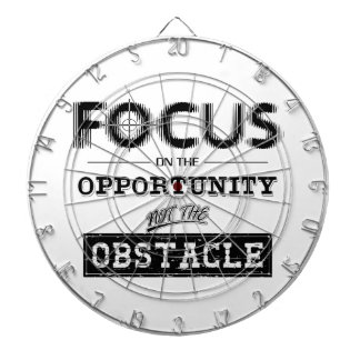 Focus On The Obstacle Dartboard