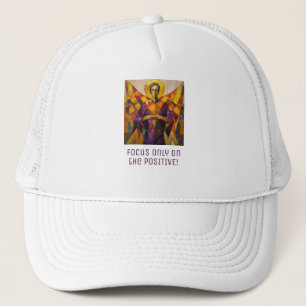 "Focus On The Positive" Angels  Trucker Hat