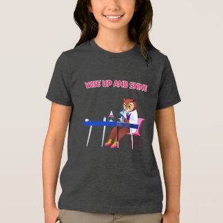FOCUS ON YOUR FUTURE Owl scientist Encouraging Tri-Blend Shirt