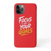 Focus On Your Goals Motivational