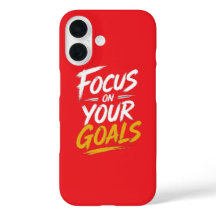 Focus On Your Goals Motivational Case-Mate iPhone