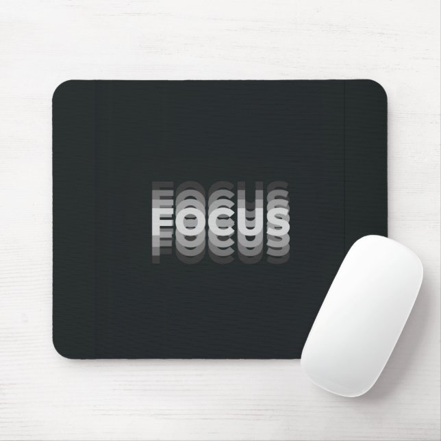 Focus Optical Illusion Mouse Pad (With Mouse)