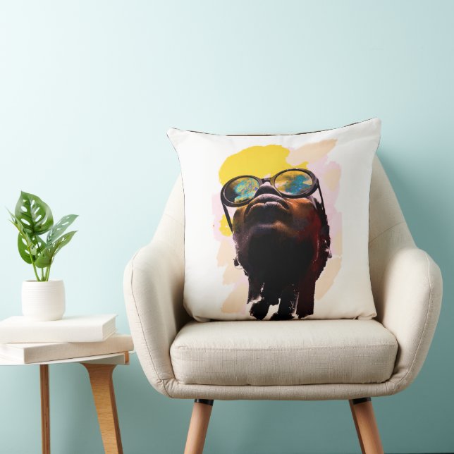 Focus - Throw Pillow (Chair)