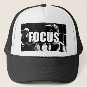 FOCUS - Women's Workout Motivational Trucker Hat