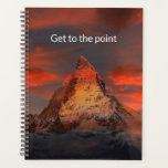 Focus your life: Get to the point Planner<br><div class="desc">Get to the point. A planner to remind you to focus your life and drive towards your goal. Reach your target. Climb that mountain. Life is too short to waste your time and energy on what isn't important. Find something worth dedicating your life to, adopt the philosophy of minimalism and...</div>