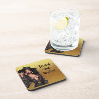 Focused & fabulous coaster for the ultimate diva.