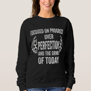 Focused on Progress Fitness Motivation Gym Tee