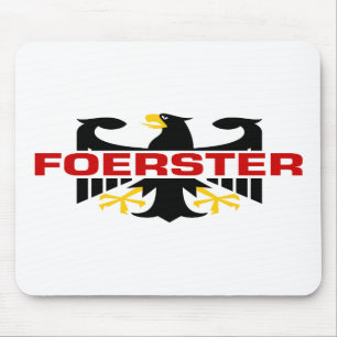 Foerster Surname Mouse Mat