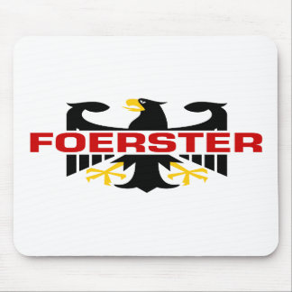 Foerster Surname Mouse Mat