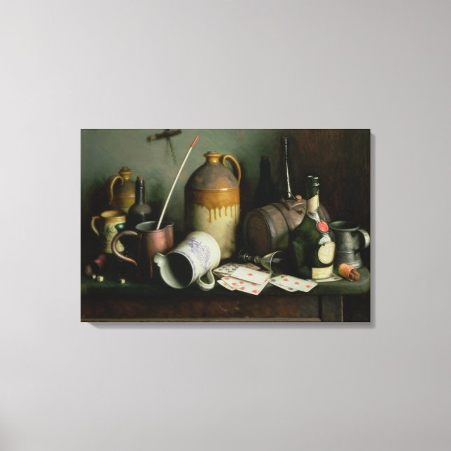 Foes in the Guise of Friends Canvas Print (Front)