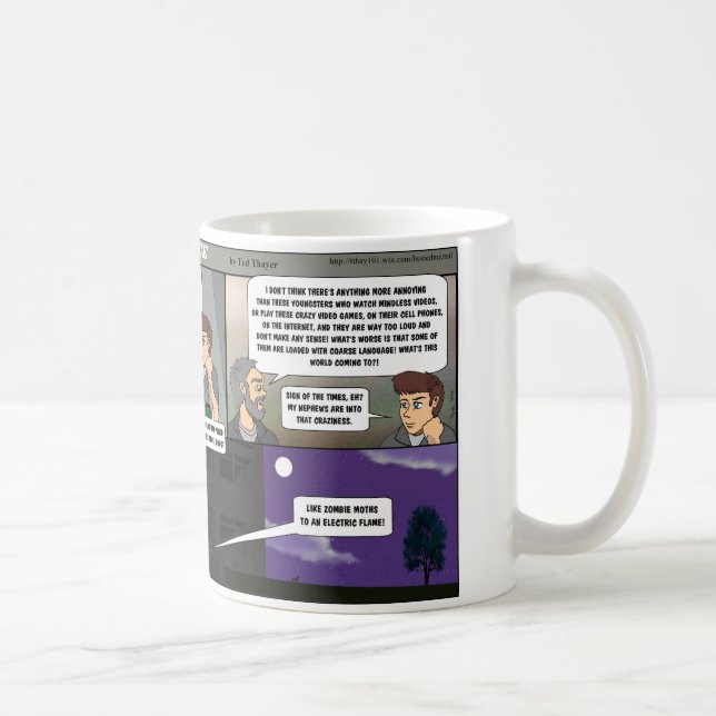 FOES & MICE - "One of those Days?" mug (Right)