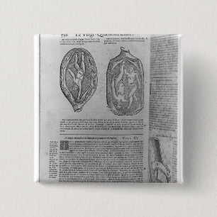 Foetus, illustration from 'Oeuvres' 15 Cm Square Badge